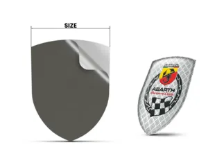 Fiat Abarth Autocollants Bombés Haute Qualité Premium Max